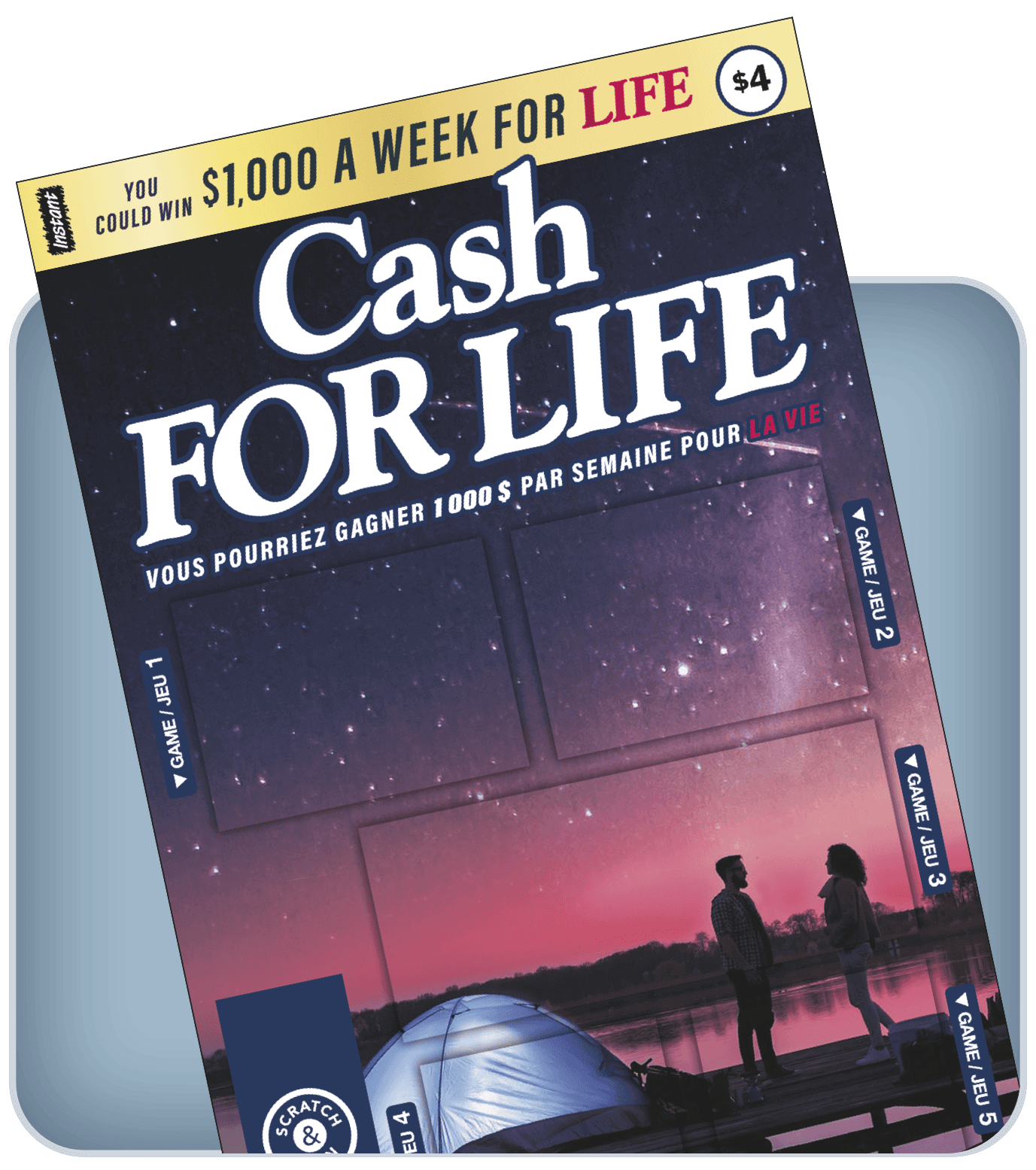 Cash For Life Banner